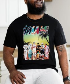 Miami Matthew Tkachuk Jimmy Butler Tua Tagovailoa Luis Arráez and Lionel Messi signatures shirt