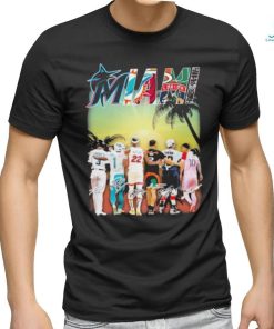 Miami Matthew Tkachuk Jimmy Butler Tua Tagovailoa Luis Arráez and Lionel Messi signatures shirt