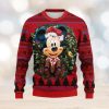 Microsoft Christmas Sweater All Over Printed Holiday Ugly Christmas Artificial Wool Sweat