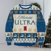 Machine Gun Christmas Snowshoe Knitted 3D Sweater For Thanksgiving