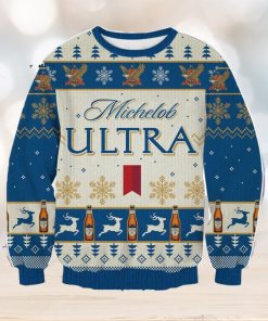 Michelob Ultra For Christmas Gifts 3D Printed Ugly Christmas Sweater