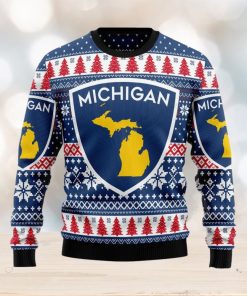 Michigan State Christmas Ugly Christmas Holiday Sweater