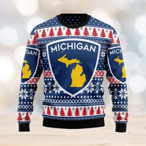 Michigan State Christmas Ugly Christmas Holiday Sweater