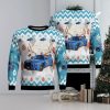 Alabama Crimson Tide Santa Claus Snowman Christmas Ugly Sweater 3D Christmas Xmas Sweater