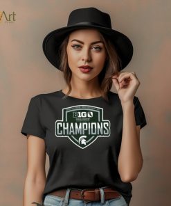 Michigan State Spartans 2023 Big Ten Women’s Cross Country Champions Locker Room T Shirt