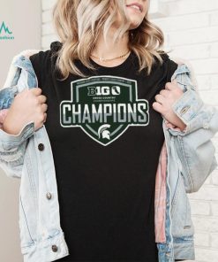 Michigan State Spartans 2023 Big Ten Women’s Cross Country Champions Locker Room T Shirt