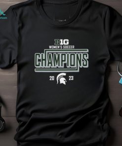 Michigan State Spartans Big Women’s Soccer Champions 2023 Shirt