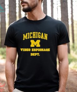 Michigan Video Espionage Dept T Shirt