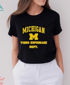 Michigan Video Espionage Dept T Shirt, hoodie, sweater, long sleeve and tank top Michigan Video Espionage Dept T Shirt