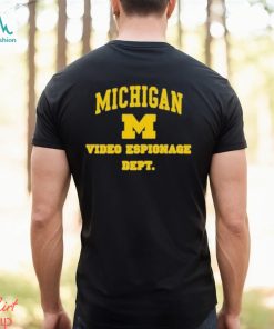 Michigan Video Espionage Dept T Shirt, hoodie, sweater, long sleeve and tank top Michigan Video Espionage Dept T Shirt
