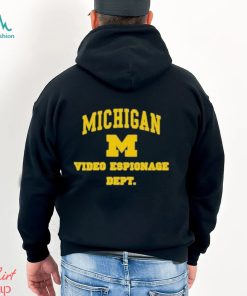 Michigan Video Espionage Dept T Shirt, hoodie, sweater, long sleeve and tank top Michigan Video Espionage Dept T Shirt