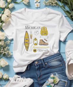 Michigan Wolverines Comfort Wash Camping Trip T shirt