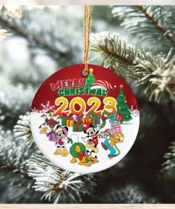 Mickey Friends Christmas Ornament, Disneyland Ornament