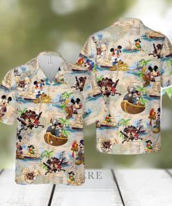 Mickey Mouse Pirate Hawaiian Shirt For Disney Fans