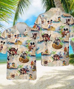 Mickey Mouse Pirate Hawaiian Shirt For Disney Fans