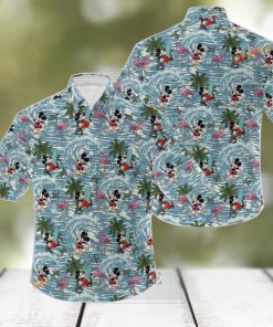 Mickey Mouse Surfing, Tropical Beach Shirt