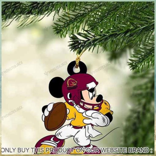 Mickey Mouse X Brisbane Broncos 2023 Christmas Ornament