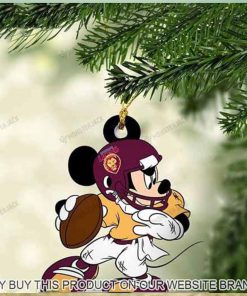 Mickey Mouse X Brisbane Lions 2023 Christmas Ornament