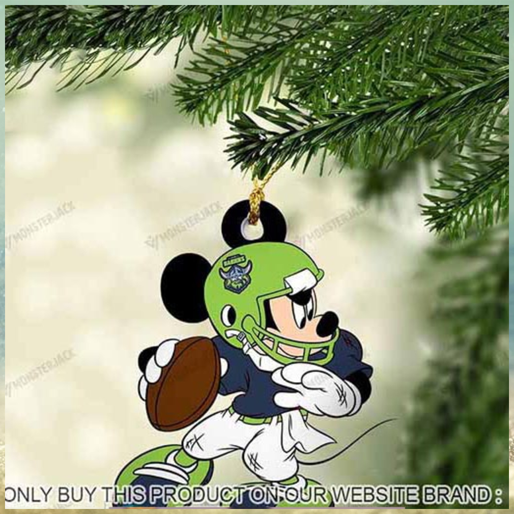 Mickey Mouse X Canberra Raiders 2023 Christmas Ornament Mickey Mouse X Canberra Raiders 2023 Christmas Ornament