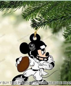 Mickey Mouse X Collingwood Football Club 2023 Christmas Ornament