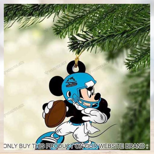 Mickey Mouse X Cronulla Sutherland Sharks 2023 Christmas Ornament