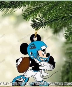 Mickey Mouse X Cronulla Sutherland Sharks 2023 Christmas Ornament