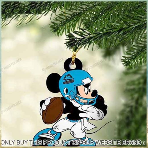 Mickey Mouse X Cronulla Sutherland Sharks 2023 Christmas Ornament