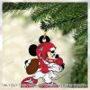 Mickey Mouse X Miami Dolphins 2023 Christmas Ornament