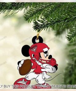 Mickey Mouse X Essendon Football Club 2023 Christmas Ornament