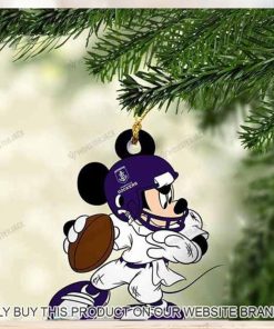 Mickey Mouse X Fremantle Football Club 2023 Christmas Ornament