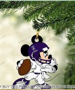Mickey Mouse X Fremantle Football Club 2023 Christmas Ornament
