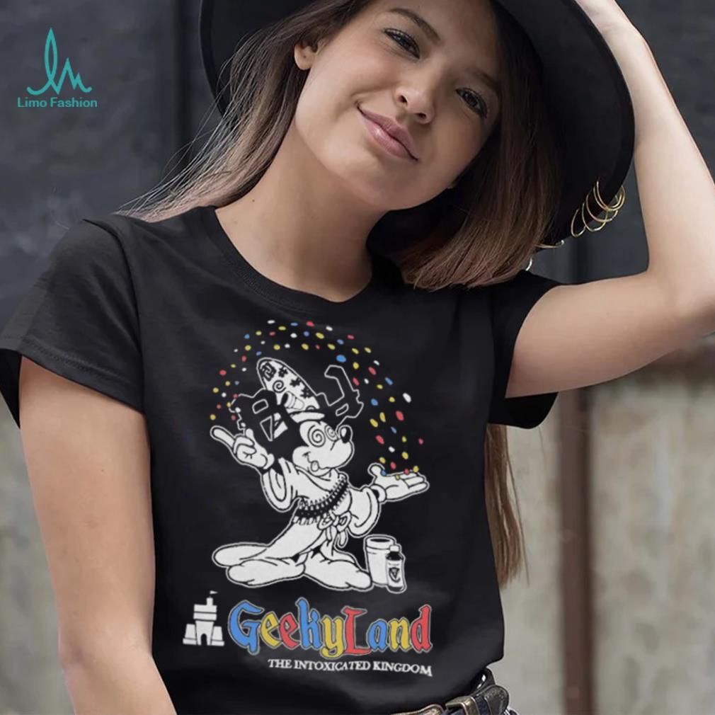 Mickey Mouse X Geekyland The Intoxicated Kingdom T Shirt Mickey Mouse X Geekyland The Intoxicated Kingdom T Shirt
