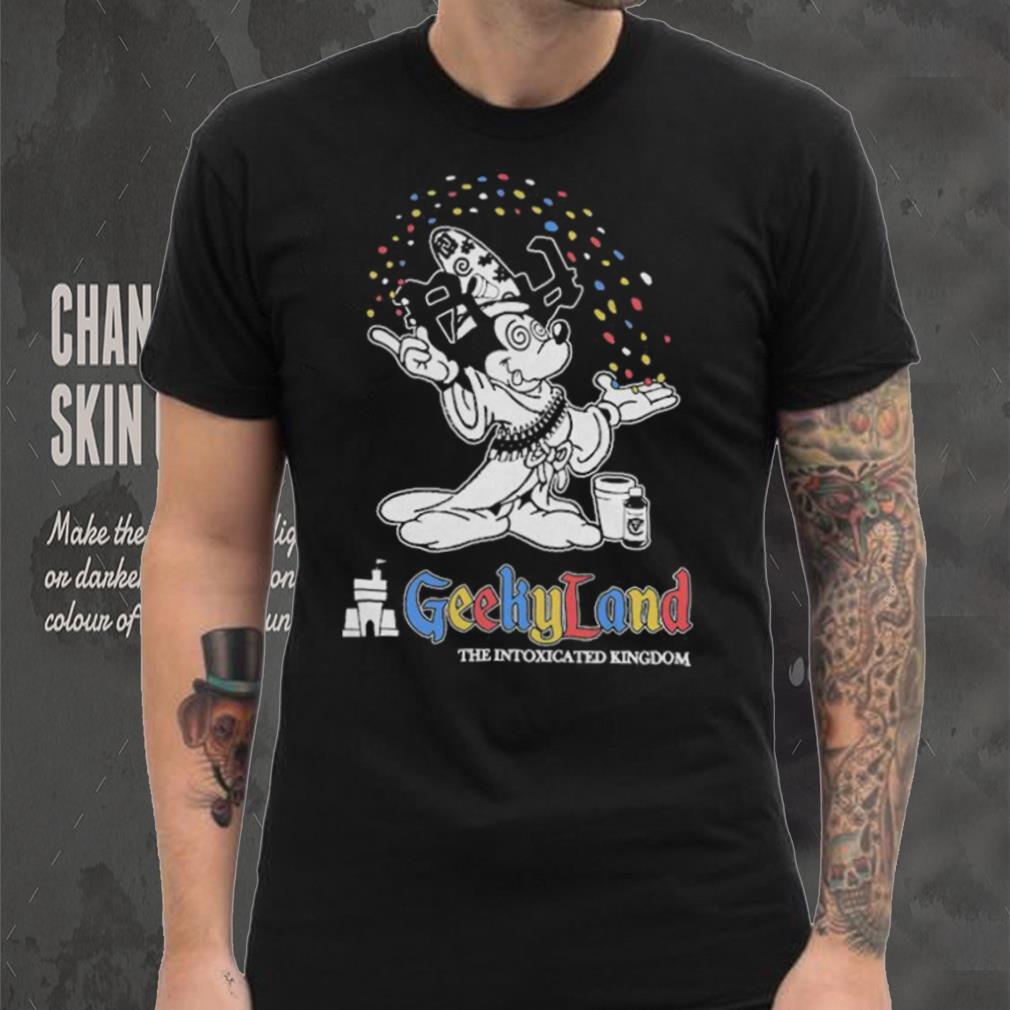 Mickey Mouse X Geekyland The Intoxicated Kingdom T Shirt Mickey Mouse X Geekyland The Intoxicated Kingdom T Shirt
