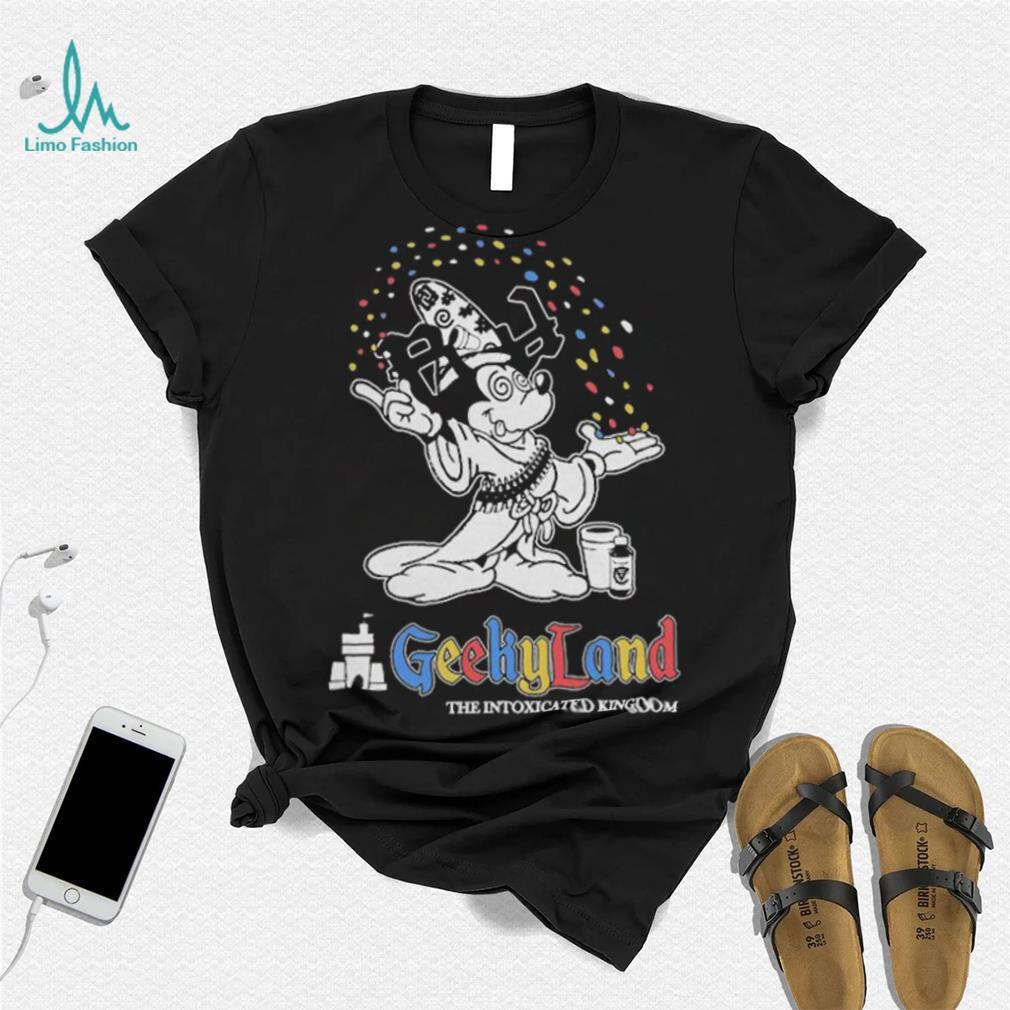 Mickey Mouse X Geekyland The Intoxicated Kingdom T Shirt Mickey Mouse X Geekyland The Intoxicated Kingdom T Shirt