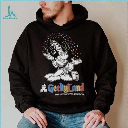 Mickey Mouse X Geekyland The Intoxicated Kingdom T Shirt