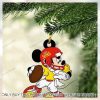 Personalized Whippet Sleeping Angel Memorial Aluminum Ornament