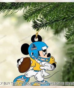 Mickey Mouse X Gold Coast Titans 2023 Chirstmas Ornament
