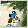 Mickey Mouse X Los Angeles Rams 2023 Christmas Ornament