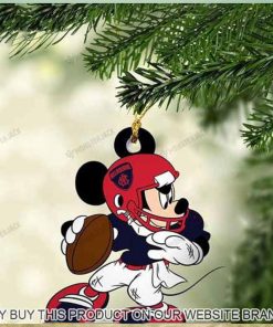 Mickey Mouse X Melbourne Football Club 2023 Christmas Ornament