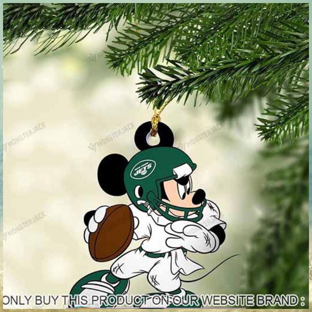 Mickey Mouse X New York Jets 2023 Christmas Ornament Mickey Mouse X New York Jets 2023 Christmas Ornament