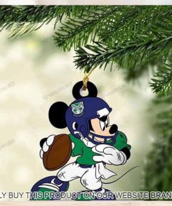 Mickey Mouse X New Zealand Warriors 2023 Christmas Ornament