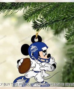 Mickey Mouse X North Melbourne Football Club 2023 Christmas Ornament