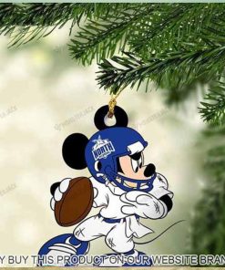 Mickey Mouse X North Melbourne Football Club 2023 Christmas Ornament