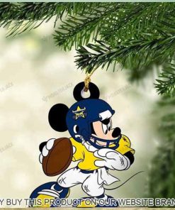 Mickey Mouse X North Queensland Cowboys 2023 Christmas Ornament