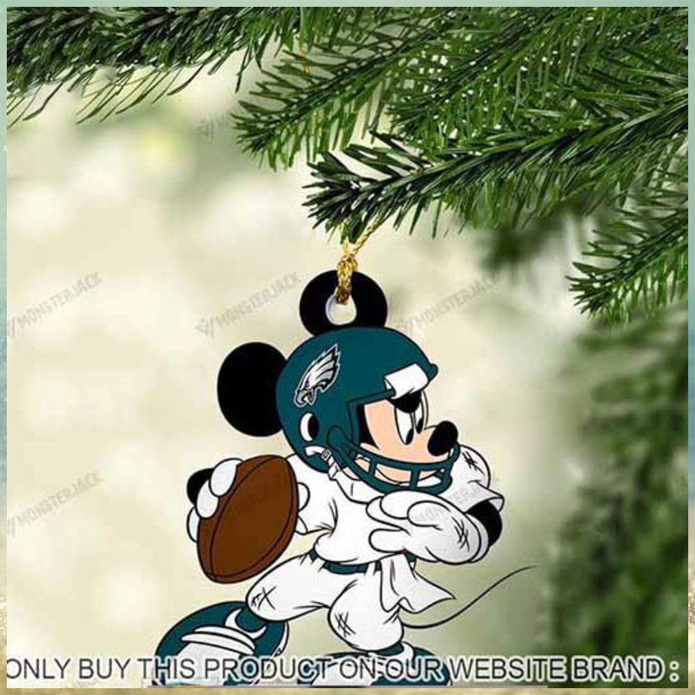 Mickey Mouse X Philadelphia Eagles 2023 Christmas Ornament Mickey Mouse X Philadelphia Eagles 2023 Christmas Ornament