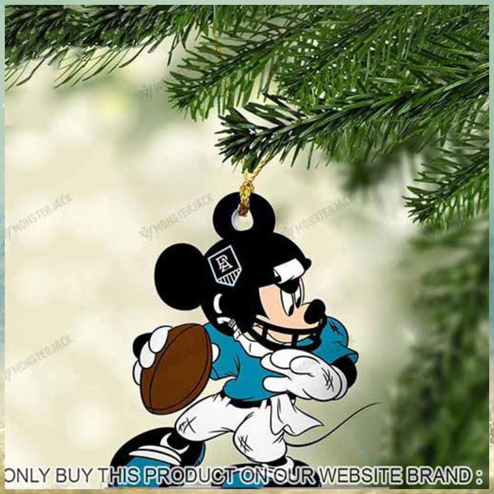 Mickey Mouse X Port Adelaide Football Club 2023 Christmas Ornament Mickey Mouse X Port Adelaide Football Club 2023 Christmas Ornament