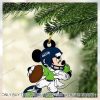 Mickey Mouse X New Zealand Warriors 2023 Christmas Ornament