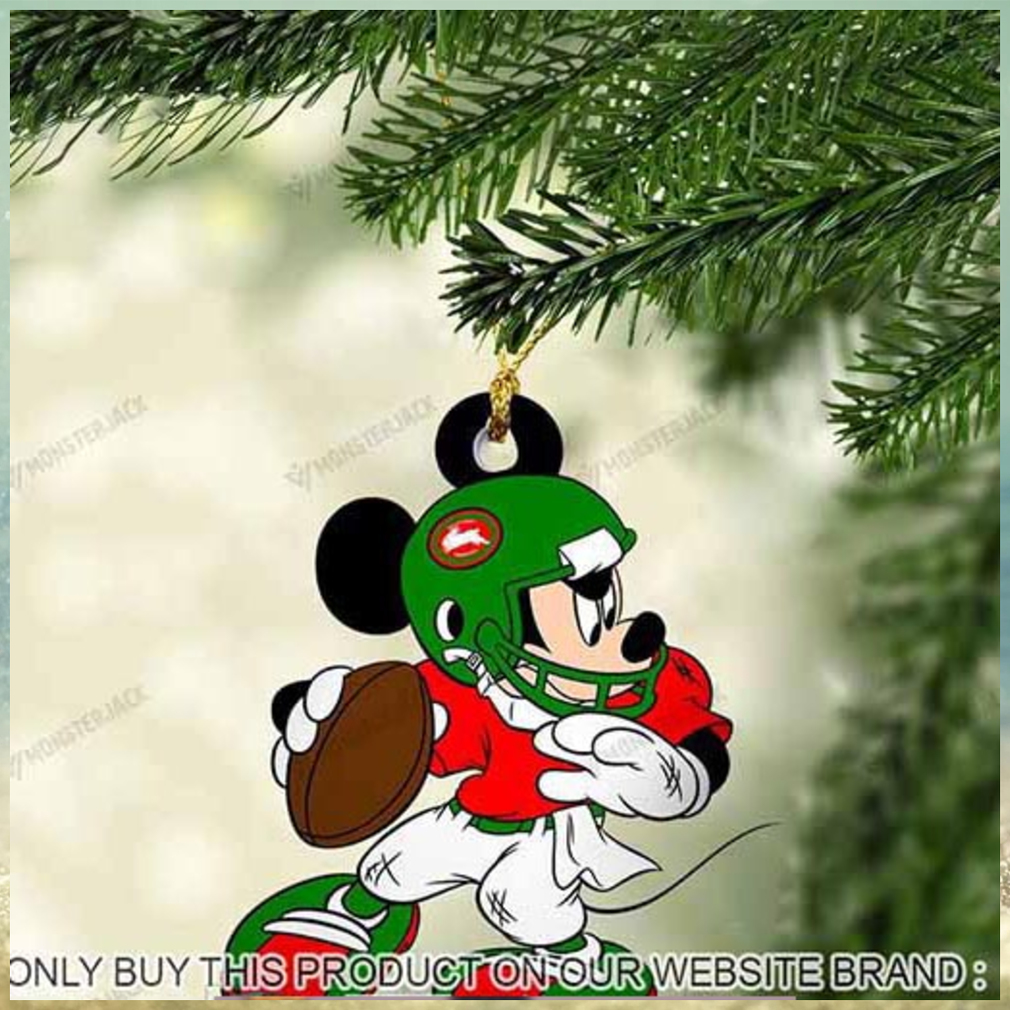 Mickey Mouse X South Sydney Rabbitohs 2023 Christmas Ornament Mickey Mouse X South Sydney Rabbitohs 2023 Christmas Ornament