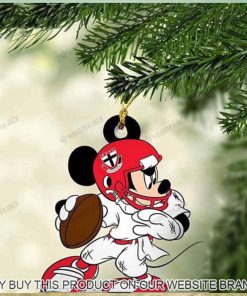 Mickey Mouse X St Kilda Football Club 2023 Christmas Ornament