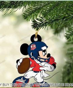 Mickey Mouse X Sydney Roosters 2023 Christmas Ornament